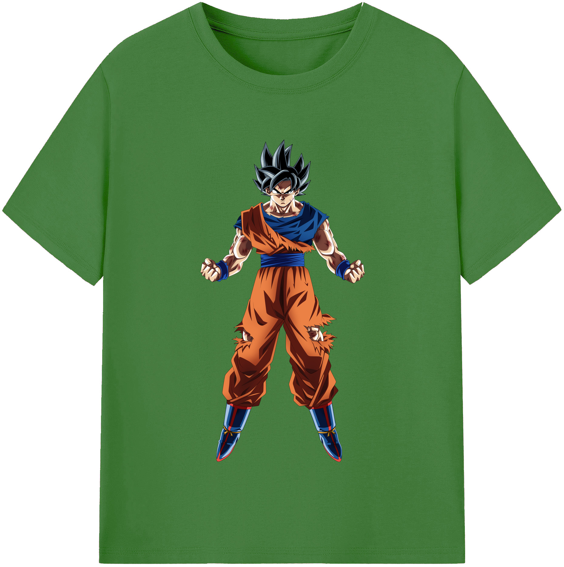 （画像用） ドラゴンボール 孫悟空（そん ごくう）Son Goku カカロット DRAGON BALL Kakarotto レディースカジュアルプリントTシャツ（綿100％）